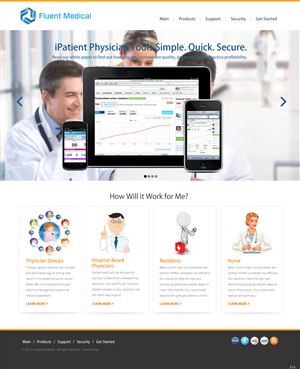 Web Design by pb for this project | Design: #1519995