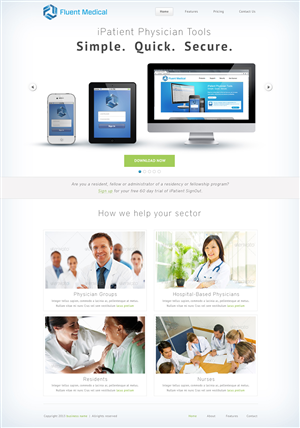 Web Design by tinthumb for this project | Design #1539640