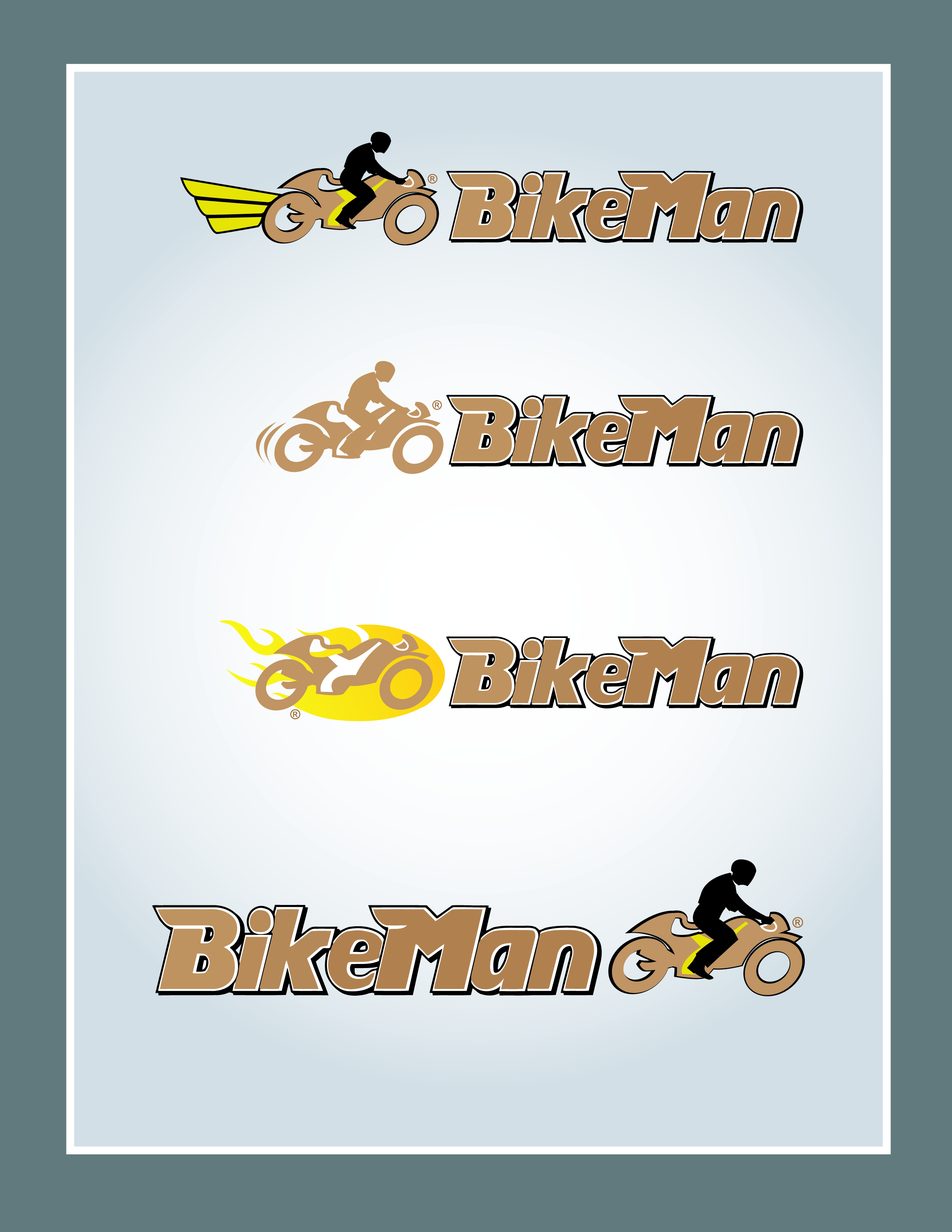 Logo Design by Julius Reque for Bikeman AB | Design #7340