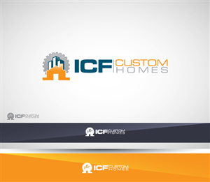 Logo Design by vhey for ICF Custom Homes | Design: #5422883