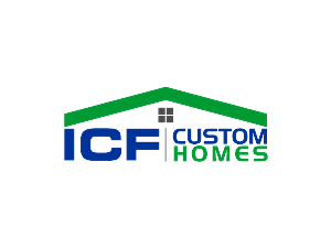 Logo Design by R16 for ICF Custom Homes | Design: #5446248