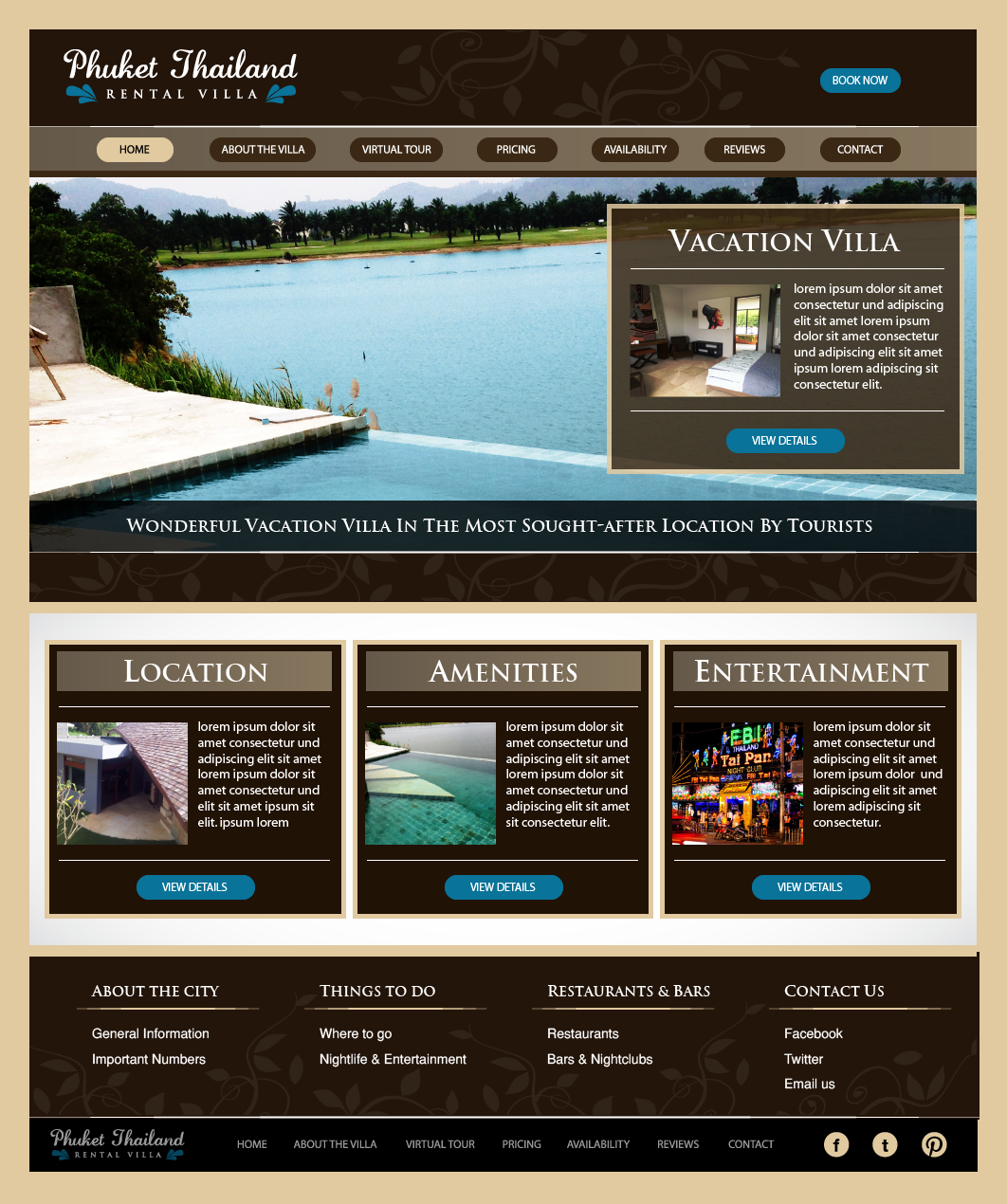 Web Design by wolf for this project | Design #5445279