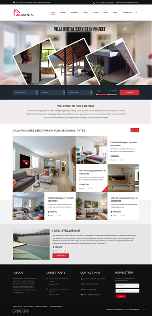 Web Design by pb for this project | Design #5434453
