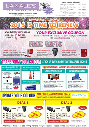 Brochure Design by Danang Prastiawan for Laxales Hair and Beauty Supplies | Design: #5414071