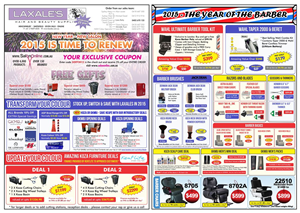 Brochure Design by Danang Prastiawan for Laxales Hair and Beauty Supplies | Design: #5419225