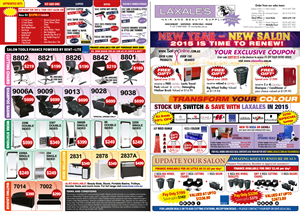 Brochure Design by UrbainFX for Laxales Hair and Beauty Supplies | Design: #5422069