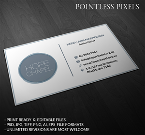 Diseño de Tarjeta de Presentación por Pointless Pixels India para este proyecto | Diseño: #5400820