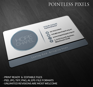 Diseño de Tarjeta de Presentación por Pointless Pixels India para este proyecto | Diseño: #5400836