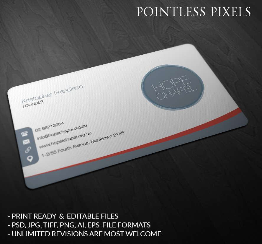 Business Card Design by Pointless Pixels India for this project | Design #5403672