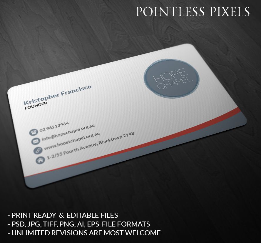 Business Card Design by Pointless Pixels India for this project | Design #5403678