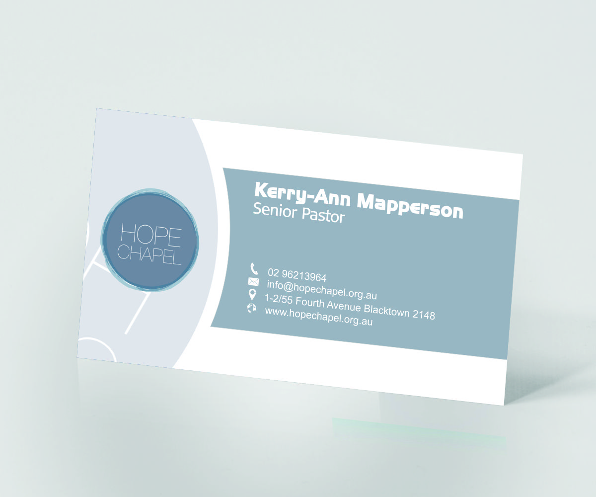 Business Card Design by Exotic Blue for this project | Design #5471935