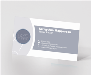 Diseño de Tarjeta de Presentación por Exotic Blue para este proyecto | Diseño: #5471935