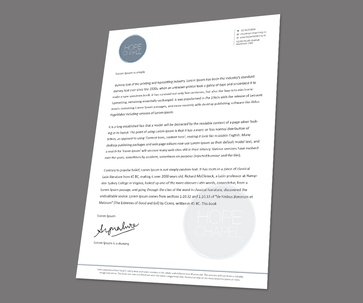 Diseño de Membrete por kousik para este proyecto | Diseño #5403105