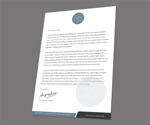 Letterhead Design by kousik for this project | Design: #5403108