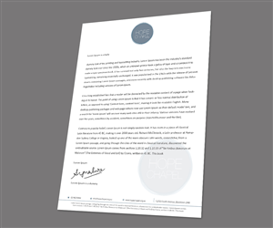 Letterhead Design by kousik for this project | Design: #5403119