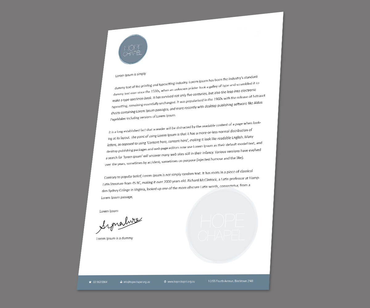 Letterhead Design by kousik for this project | Design #5403206