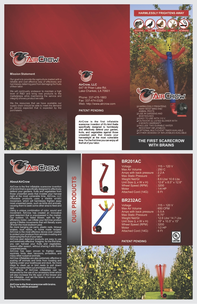 Brochure Design by barinix for this project | Design #1498970