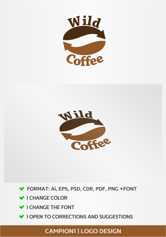 Logo Design by artsterdam for Van Wild Coffee | Design #5401672