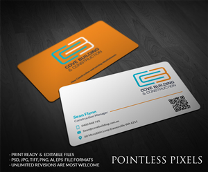 Business Card Design by Pointless Pixels India for this project | Design #5402688