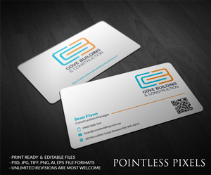 Business Card Design by Pointless Pixels India for this project | Design: #5402697