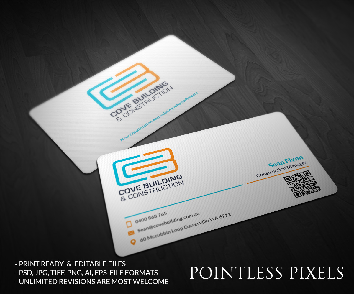 Business Card Design by Pointless Pixels India for this project | Design #5402706