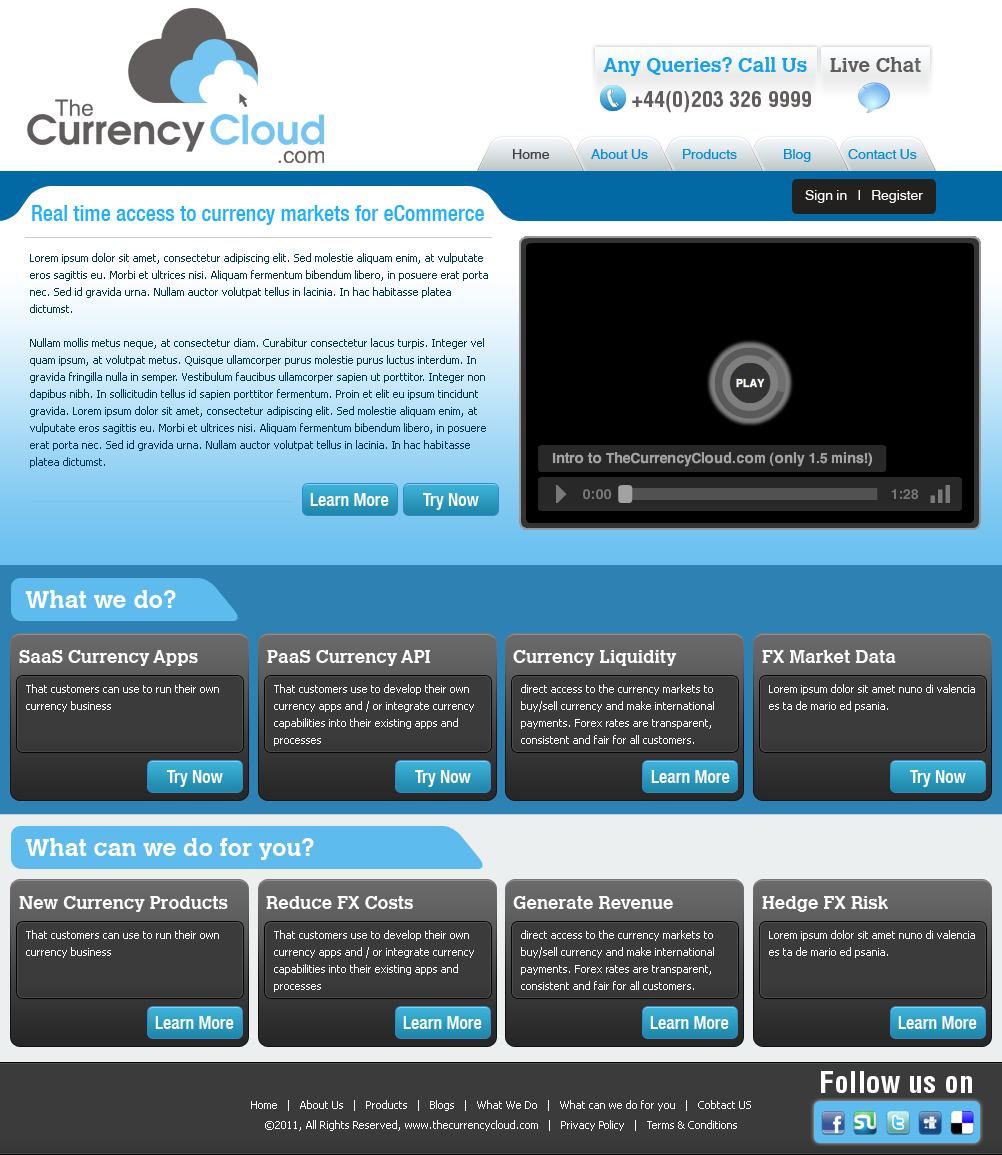Wordpress Design by Expert Designer for FX Capital Group | Design #299575