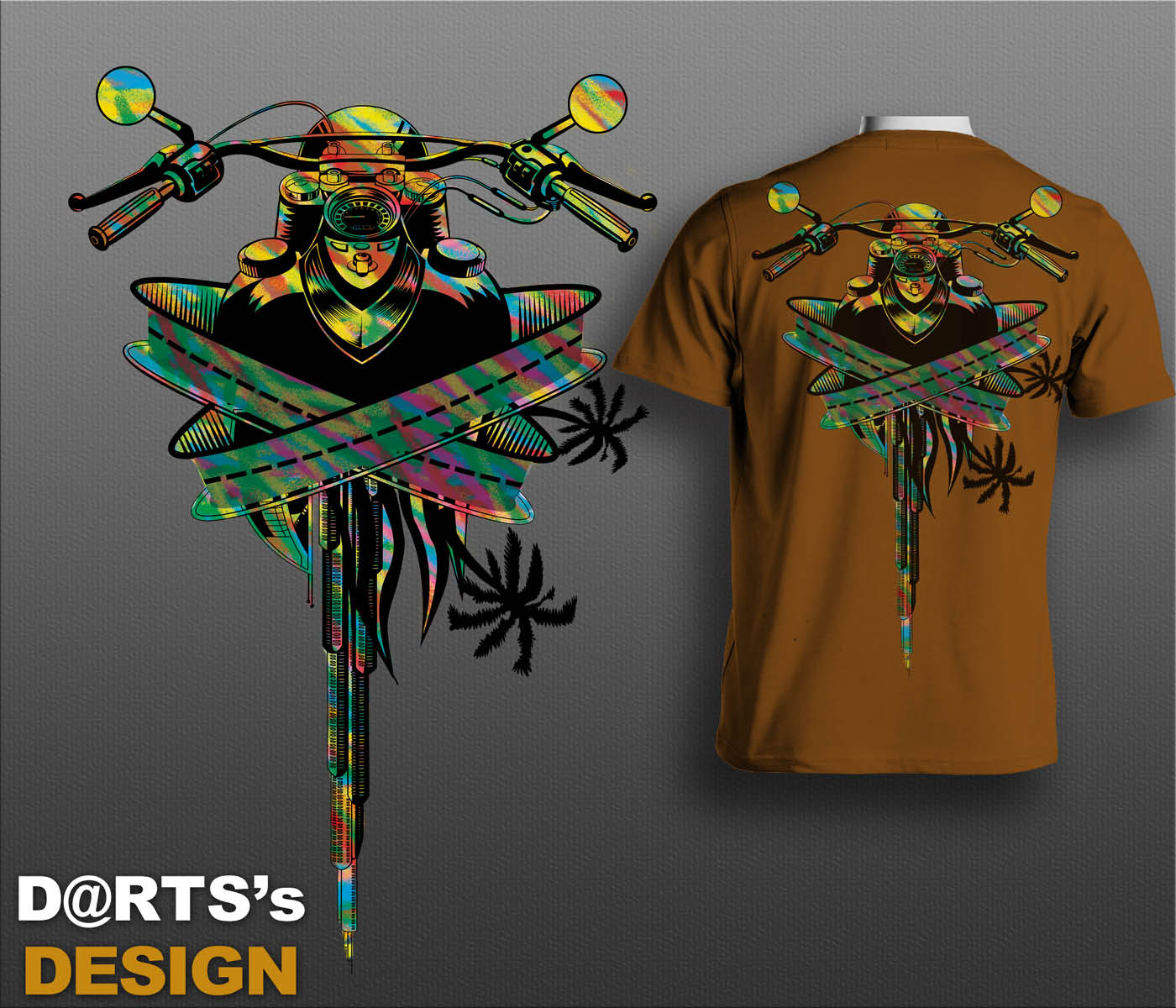 T-shirt Design by D@rts for Dr Custom Motorcycle L.L.C | Design #1602843