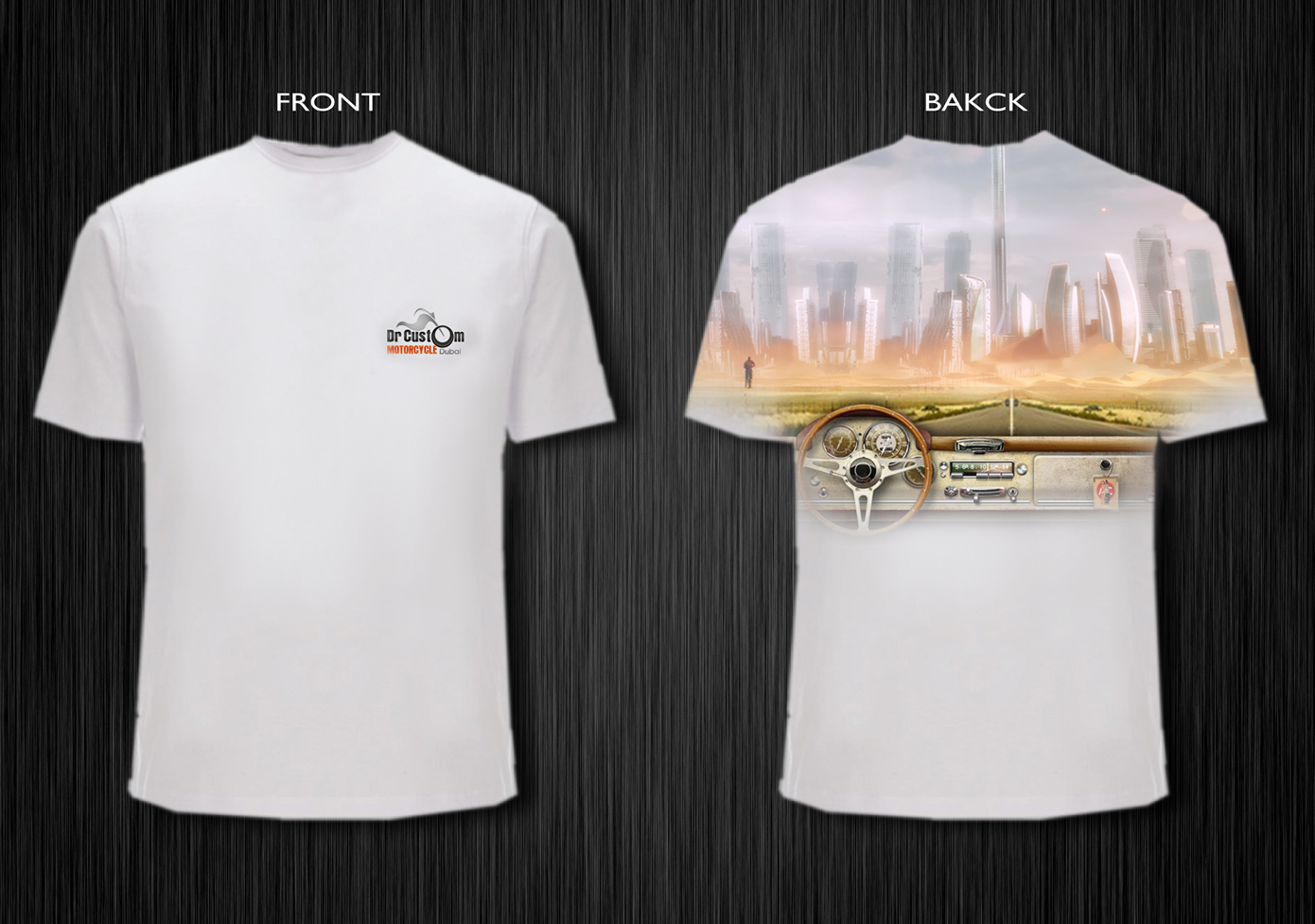 Diseño de Camiseta por Sbss para Dr Custom Motorcycle L.L.C | Diseño #1495419