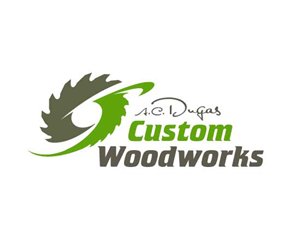 A.C.Dugas Custom Woodworks Inc.             | Diseño de Logo y Tarjeta de Presentación por Bud Pencil