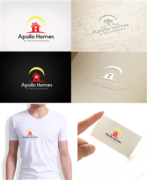 Logo Design by Gentle Spring Rain for Apollo homes and developments | Design: #5540452