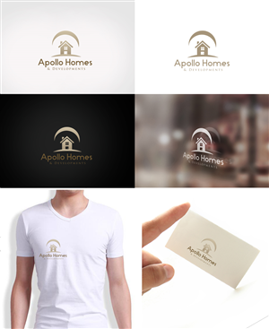 Logo Design by Gentle Spring Rain for Apollo homes and developments | Design: #5546961