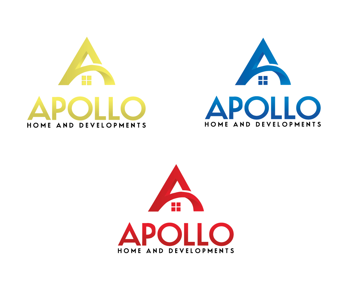 Logo Design by sqdesign.solutions for Apollo homes and developments | Design #5532115