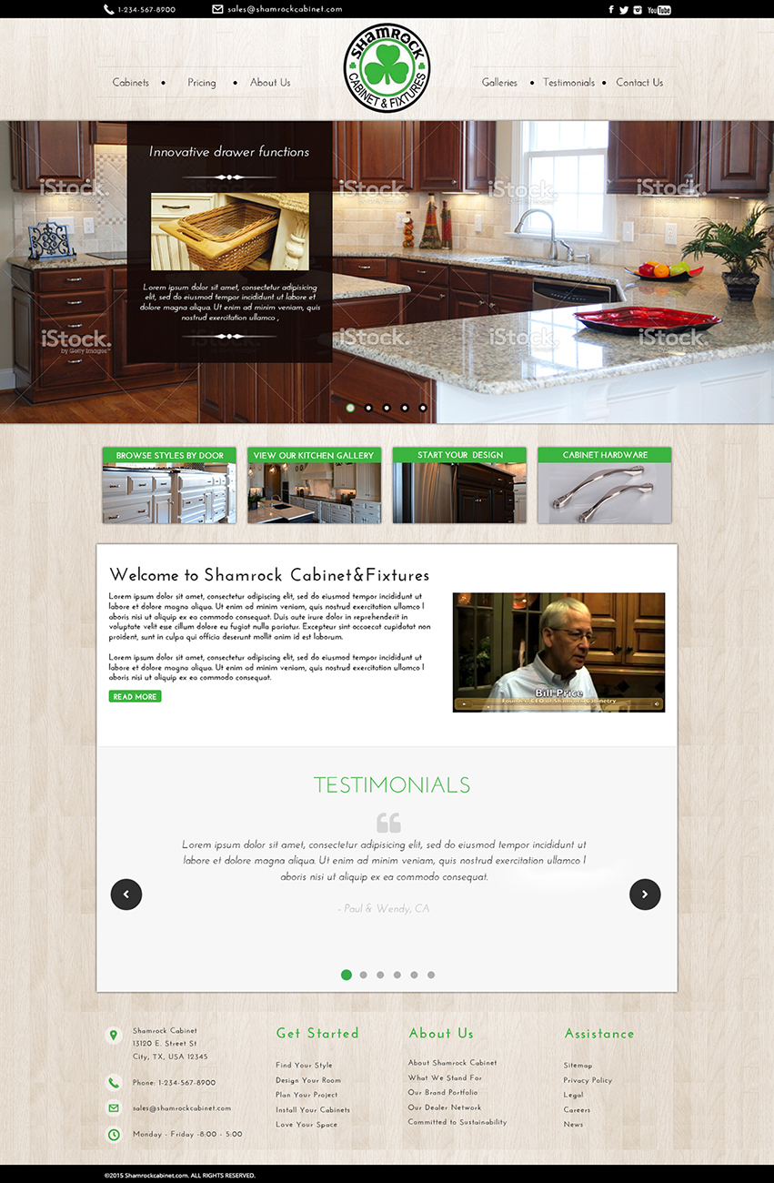 Diseño Wordpress por NABS DESIGN para Internet Designs | Diseño #5435727
