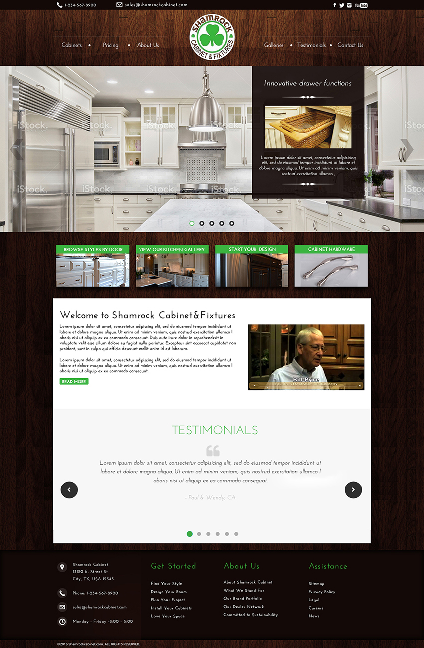Wordpress Design by NABS DESIGN for Internet Designs | Design #5435728