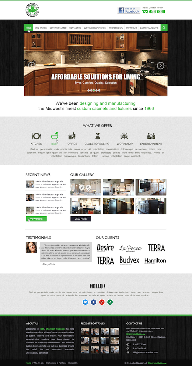WordPress-Design von Anooshaa für Internet Designs | Design #5425850
