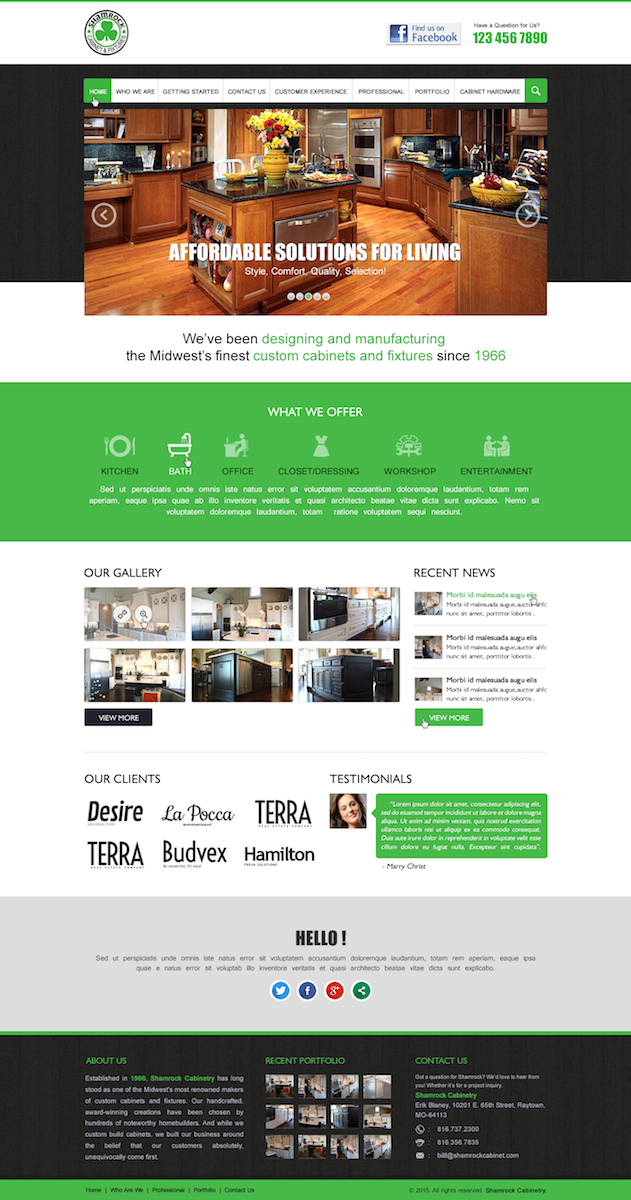 WordPress-Design von Anooshaa für Internet Designs | Design #5425853