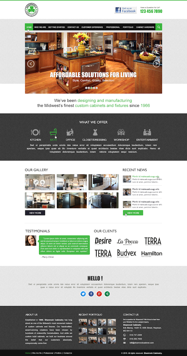 Design Wordpress par Anooshaa pour Internet Designs | Design #5425856