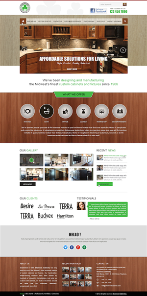 WordPress-Design von Anooshaa für Internet Designs | Design: #5431804