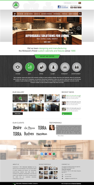 WordPress-Design von Anooshaa für Internet Designs | Design #5431812