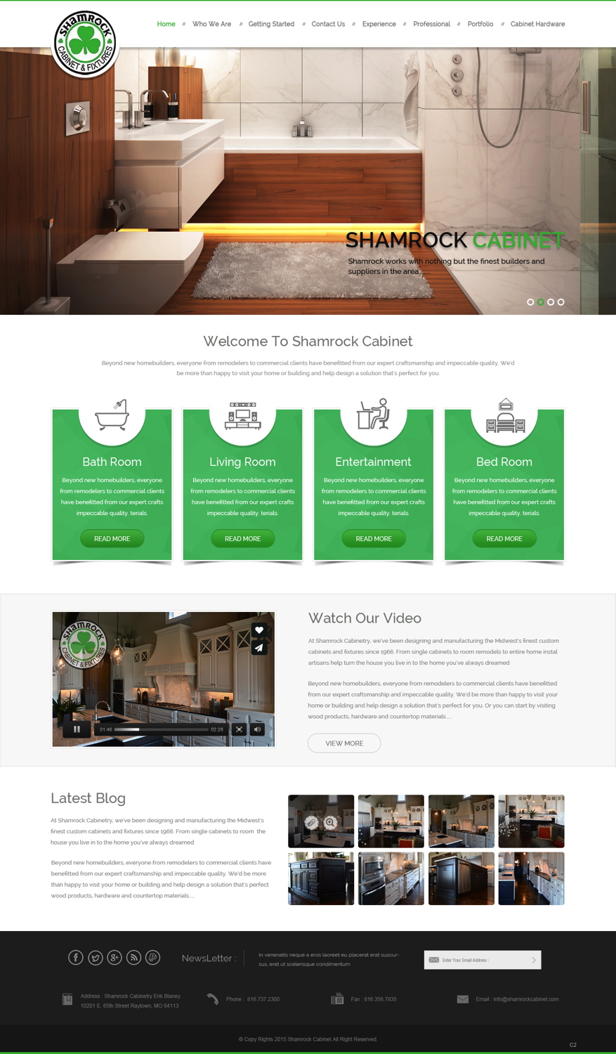 Wordpress Design by pb for Internet Designs | Design #5419451
