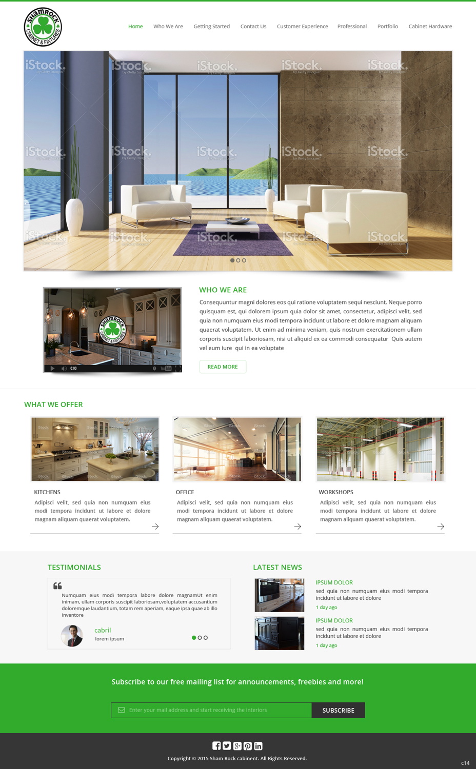 Wordpress Design by pb for Internet Designs | Design #5419472