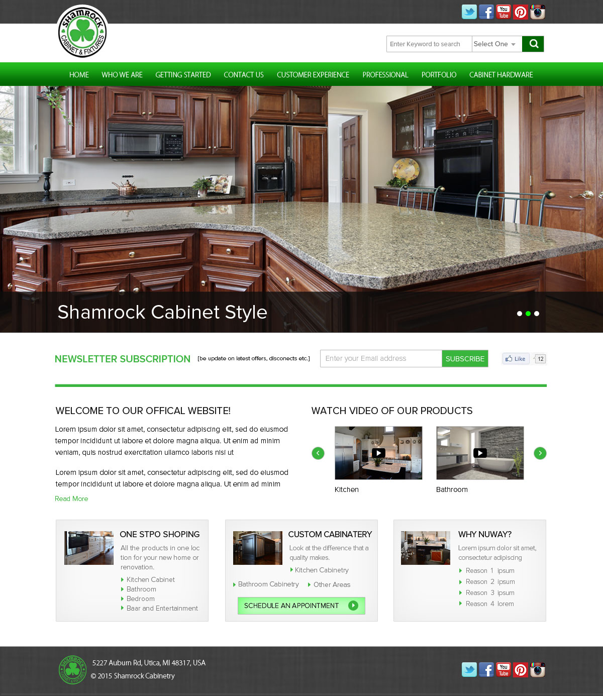 WordPress-Design von OM für Internet Designs | Design #5418900
