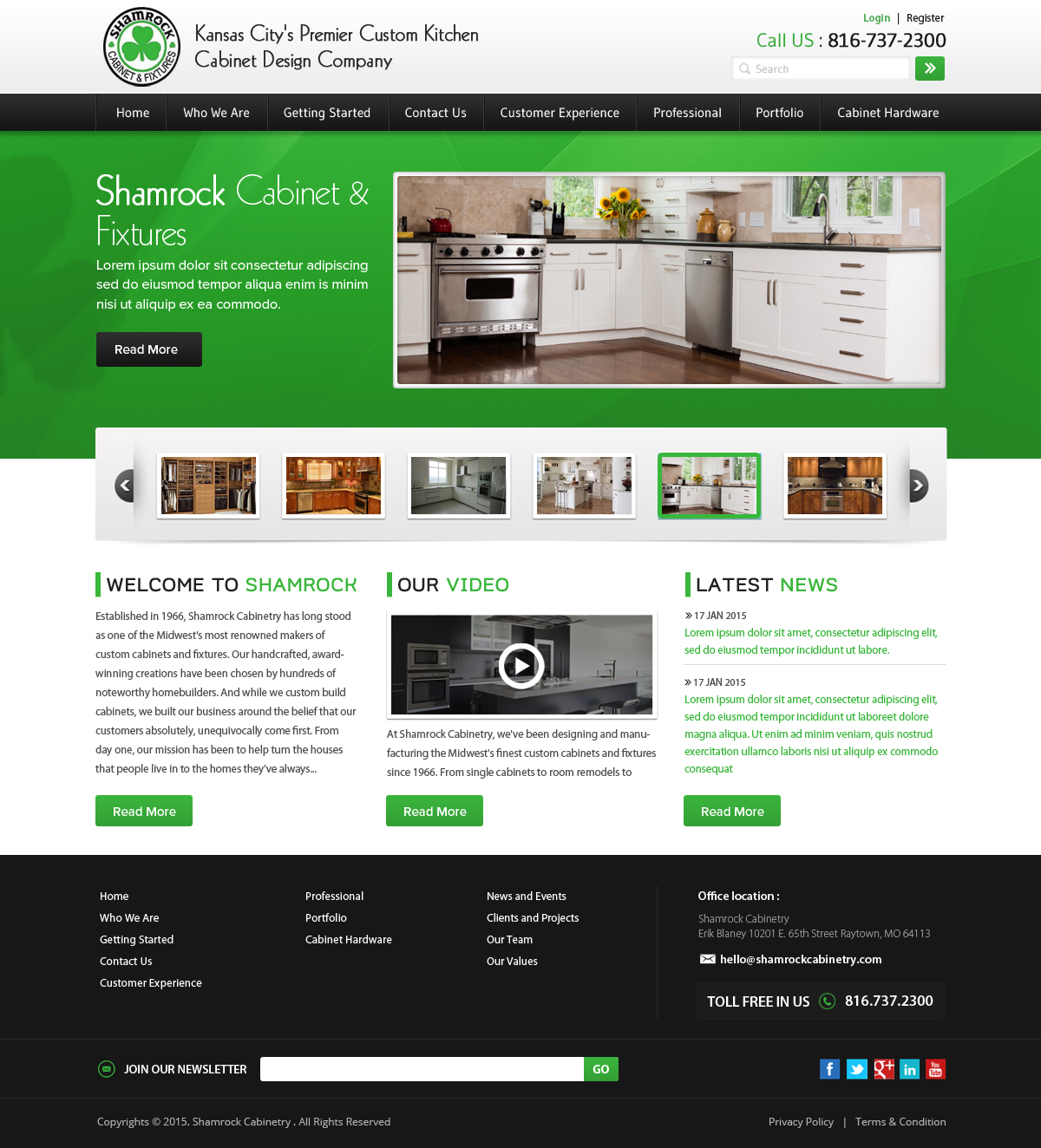 Wordpress Design by OM for Internet Designs | Design #5418940