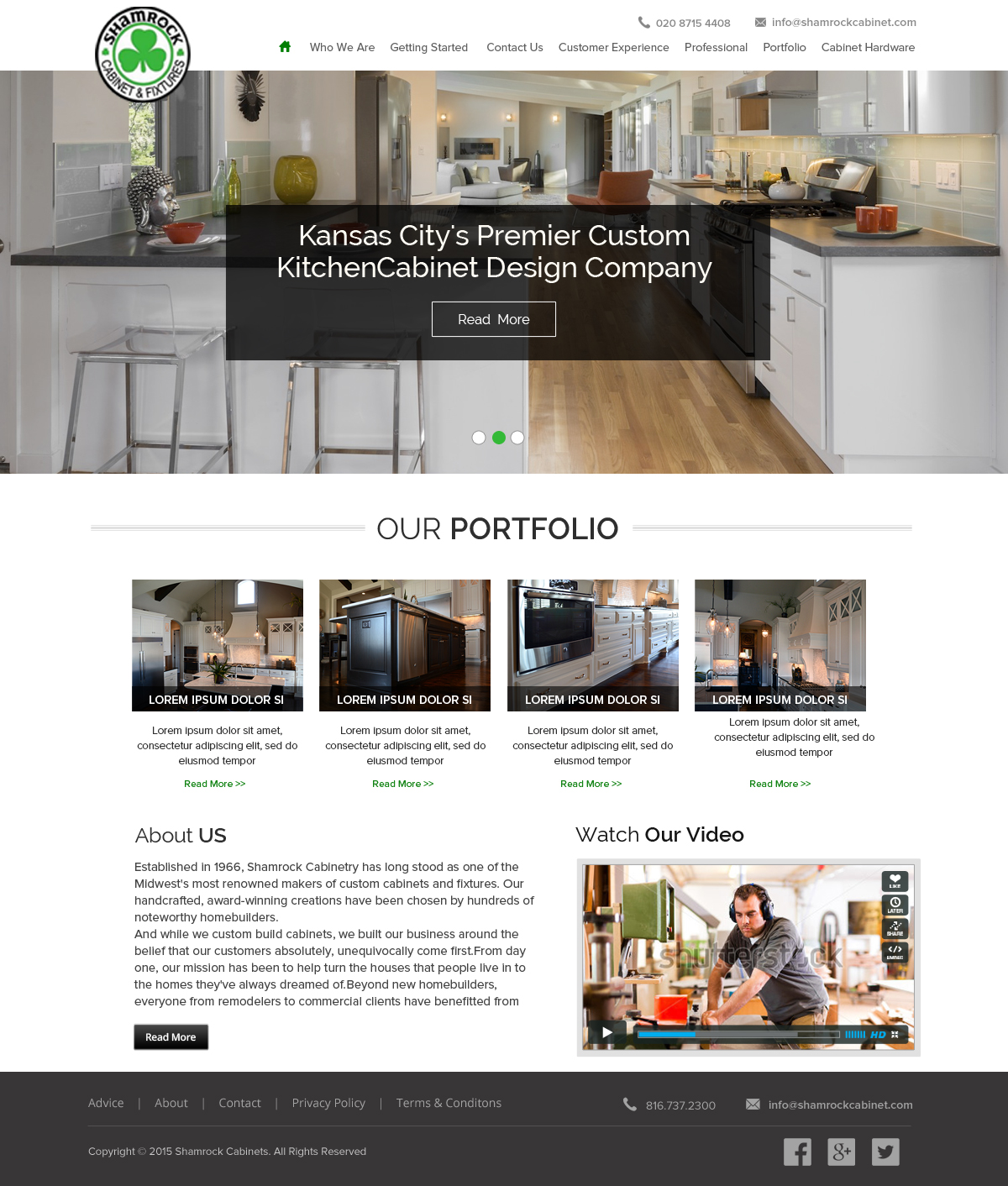 Wordpress Design by OM for Internet Designs | Design #5418978