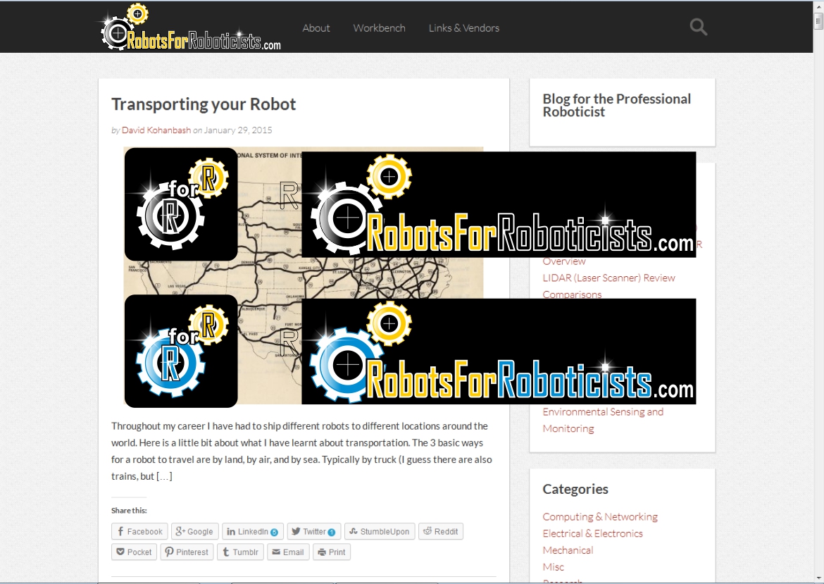 Logo Design by fx 303 for robotsforroboticists.com | Design #5445651