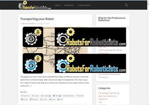 Logo Design by fx 303 for robotsforroboticists.com | Design: #5445651