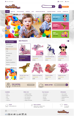 Web Design by Creative Usha for this project | Design #5420370