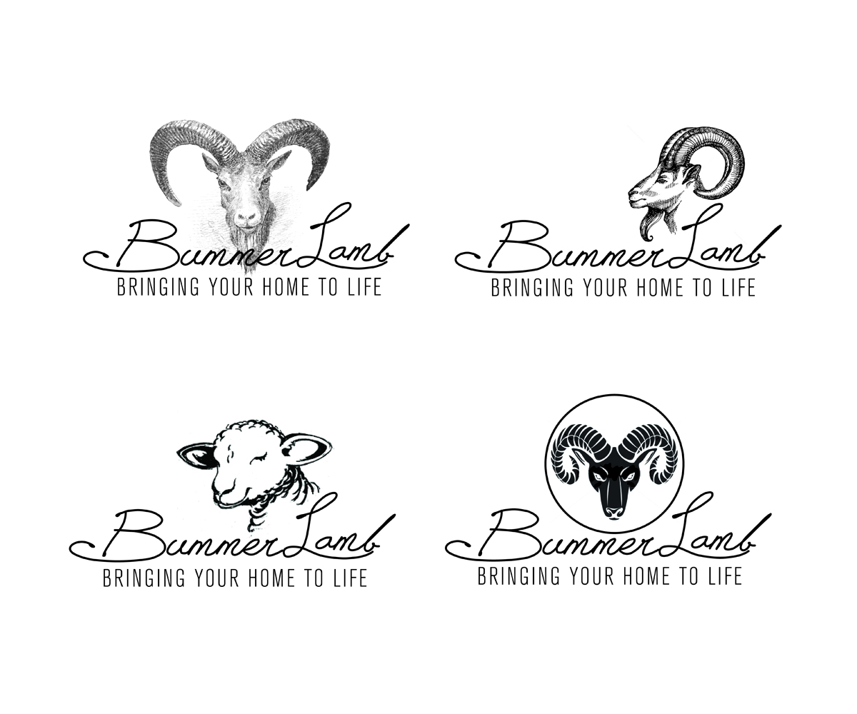 Logo Design by Hot Rod for Bummer Lamb Design | Design #5469346