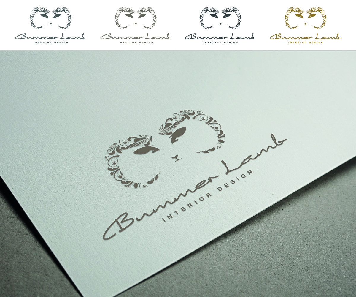 Logo Design by ChicD for Bummer Lamb Design | Design #5474969