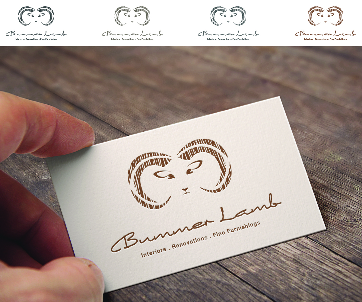 Diseño de Logo por ChicD para Bummer Lamb Design | Diseño #5648749